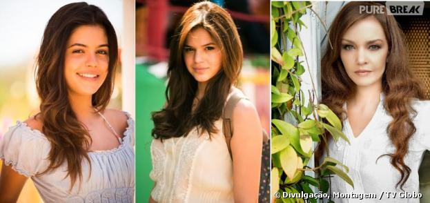 Juliana Dalavia, Bruna Marquezine e Julia Lemmertz serão as Helenas nas tres fases da novela "Em Família"