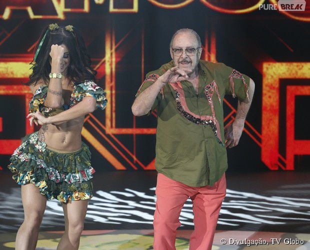 Miele foi para a repescagem na "Dança dos Famosos 2014"