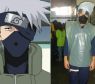 Fantasia do personagem de "Naruto" feita com saco de lixo