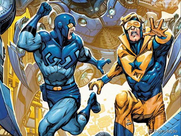 Gladiador Dourado e Besouro Azul, da DC Comics, vão ganhar filme