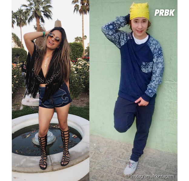 Ally Brooke, do Fifth Harmony, e o André (Renato Cavalcanti), de "Cúmplices de Um Resgate", são super família