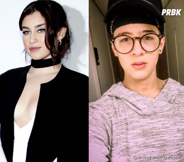 Lauren Jauregui, do Fifth Harmony, e o Joaquim (João Guilherme Ávila), de "Cúmplices de Um Resgate", são lindos demais!