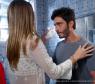 Em "Além do Horizonte", Lili (Juliana Paiva) fará um curativo em William (Thiago Rodrigues) quando pintar o clima