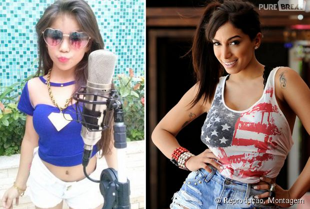 Anitta dá sermão em MC Melody por telefone