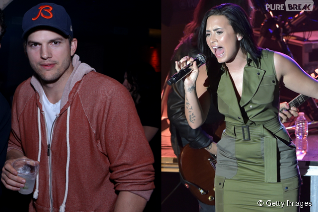 Demi Lovato agrada Ashton Kutcher com cover de "Hello", da Adele