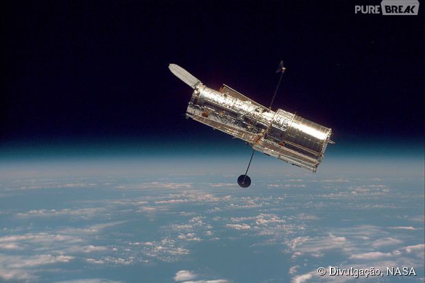 Uma foto do telescópio Hubble em 1997