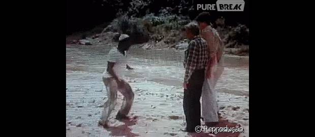 A famosa rasteira de Mussum