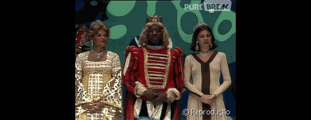 Mussum vestido de Rainha!