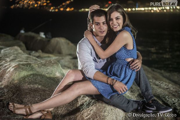 Em "Malhação", Bruna Hamú é o par romântico de Arthur Aguiar
