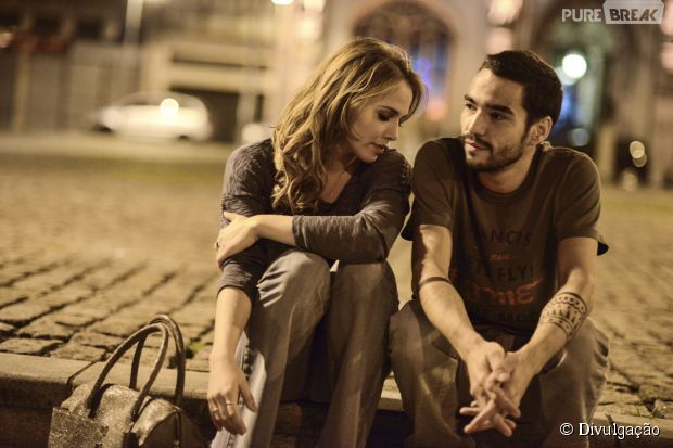 "Ponte Aérea" gira em torno do paulista Bruno (Caio) e da carioca Amanda (Letícia)