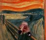 <p>Meryl Streep virou um quadro de Edvard Munch</p>