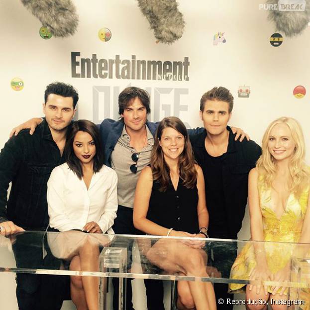 elenco the vampire diaries  Vampire diaries cast, Vampire diaries