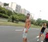No "BBB14", Diego Grossi não vai jogar seu charme só para uma sister: "Pode ser que ele se interesse pela Franciele, Amanda e Angela"