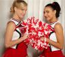 Em "Glee", Santana (Naya Rivera) e Brittany (Heather Morris) são as queridinhas da série!