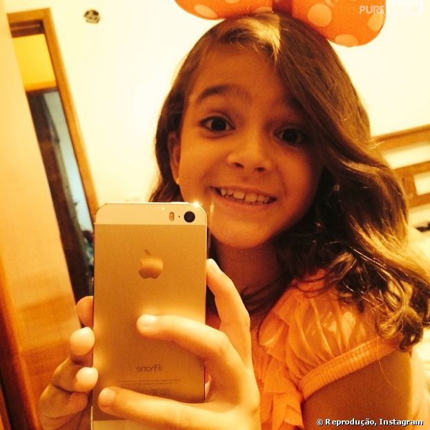 Mel Maia adora uma selfie no Instagram…