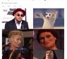 <p>Chris Brown, Iggy Azalea e Kim Kardashian foram comparados a personagens do filme "Shrek" depois do Grammy 2015</p>