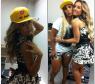 Valesca Popozuda e Sabrina Satto sempre presente no Instagram da funkeira