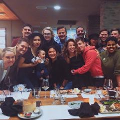 Sem Lea Michele, elenco da série "Glee" se reúne em jantar especial!