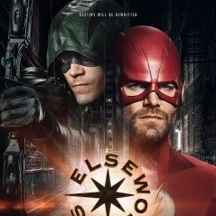 Barry Allen e Oliver Queen inverteram uniformes em poster do crossover de "Arrow" e "The Flash"