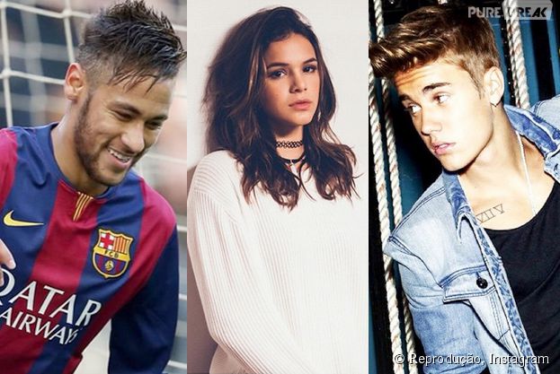 Neymar Jr., Bruna Marquezine e Justin Bieber são as celebridades mais stalkeadas no Instagram