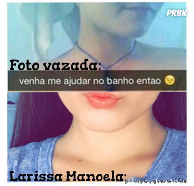 Larissa Manoela já foi comparada com menina que vazou nudes na internet