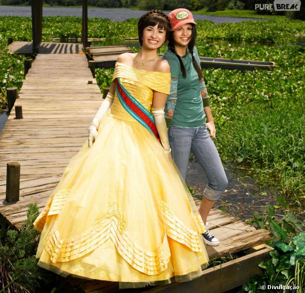 "Programa de Proteção para Princesas" juntou as duas melhores amigas Demi Lovato e Selena Gomez