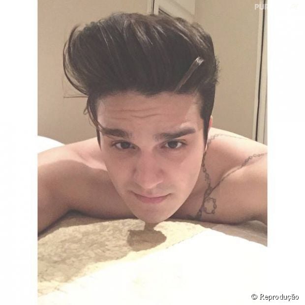 Luan Santana publica foto sem barba no Instagram
