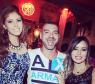 Amanda, Vagner e Letícia do "BBB14" jantaram em um restaurante em "São Paulo"