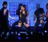 <p>Ariana Grande em sua apresenta&ccedil;&otilde;e na cidade de Nova York</p>