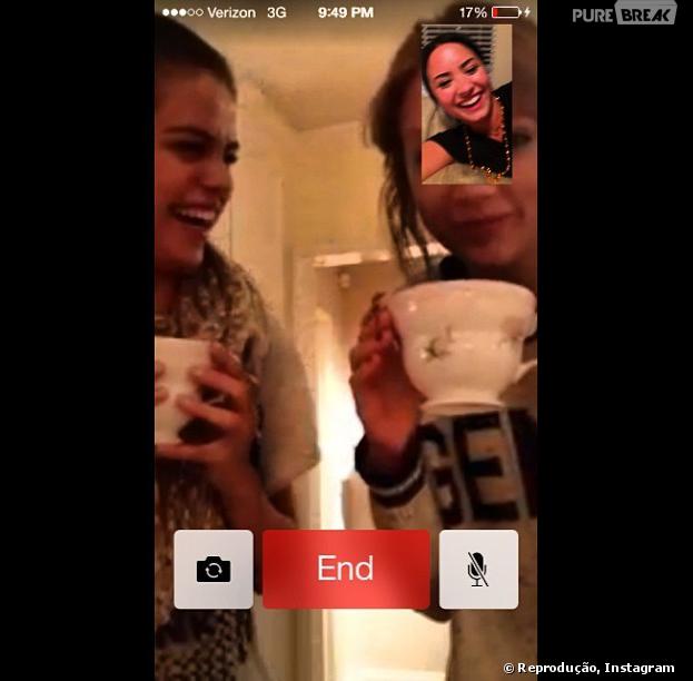 Selena Gomez, Taylor Swift e Demi Lovato curtem a amizade pela internet