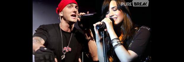 Demi Lovato JÁ FEZ dueto com o rapper Eminem ATÉ.  Voces se lembram?
