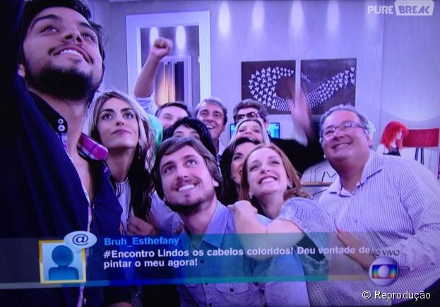 Rodrigo Simas e Juliana Paiva participam do "Encontro" e agitam o Twitter