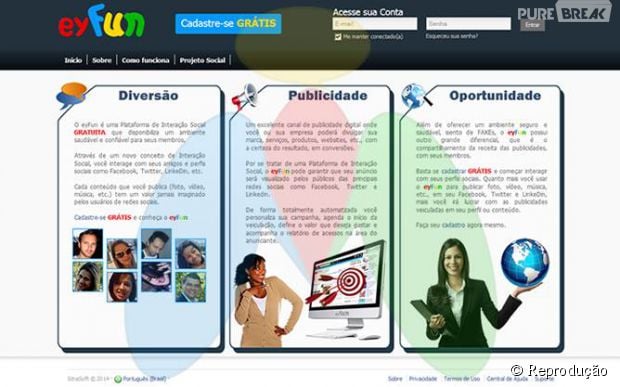 eyFun é a opção brasileira para os ex-usuários do Orkut