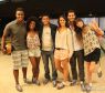 <p>Giselle (Agatha Moreira) estará no boliche com Murilo (Sacha Bali), Luiza (Bruna Marquezine) e outros amigos na novela "Em Família"</p>