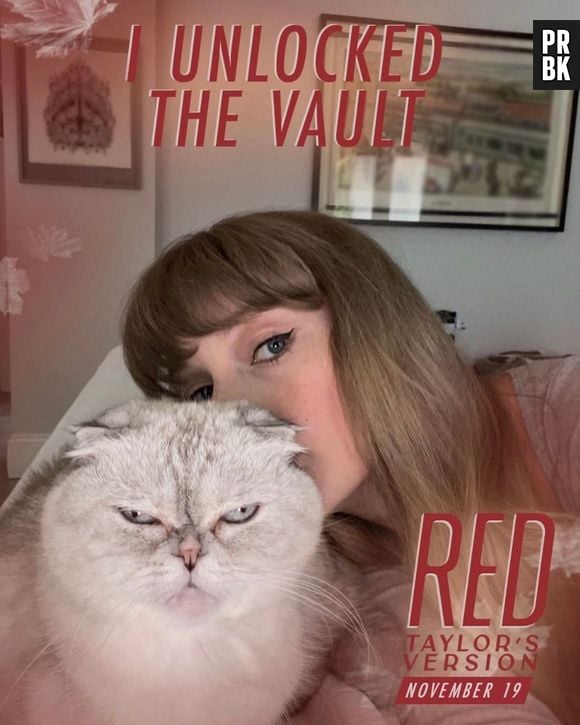 Taylor Swift vai lançar novo disco de "Red" em 19 de novembro de 2021