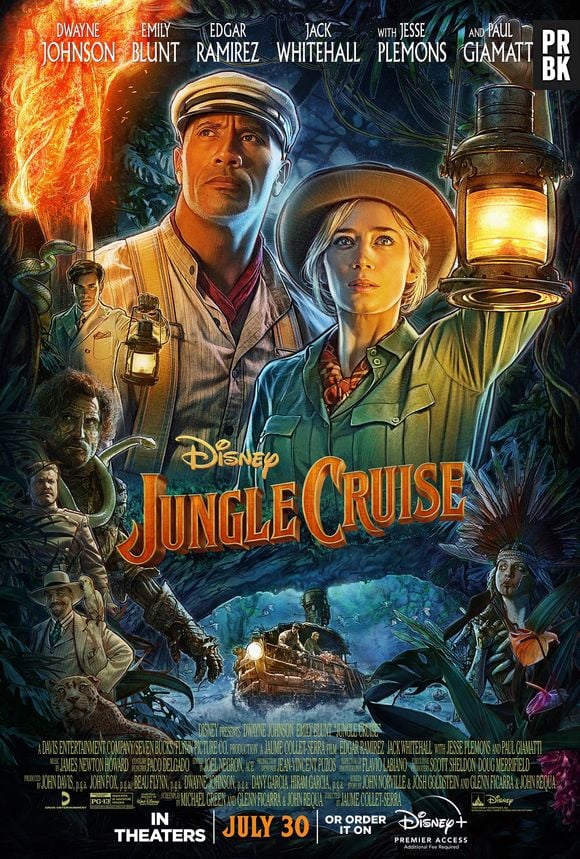 O filme "Jungle Cruise" também chegará ao Disney+ em 12 de novembro, dia do Disney Plus Day