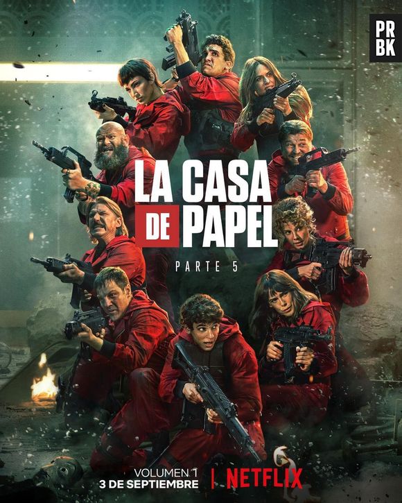 Os últimos episódios de "La Casa de Papel" estreiam em 3 de dezembro na Netflix