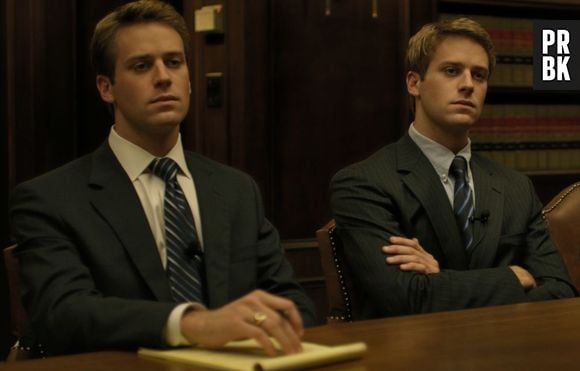 Armie Hammer foi os gêmeos Winklevoss em "A Rede Social"