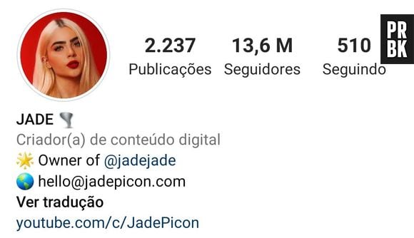 Jade Picon: emoji para o "BBB22" pode ser o furacão