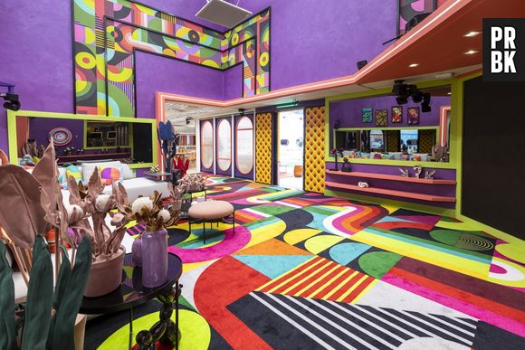 "Big Brother Brasil 22": nova sala da casa é muito colorida e com estampas variadas