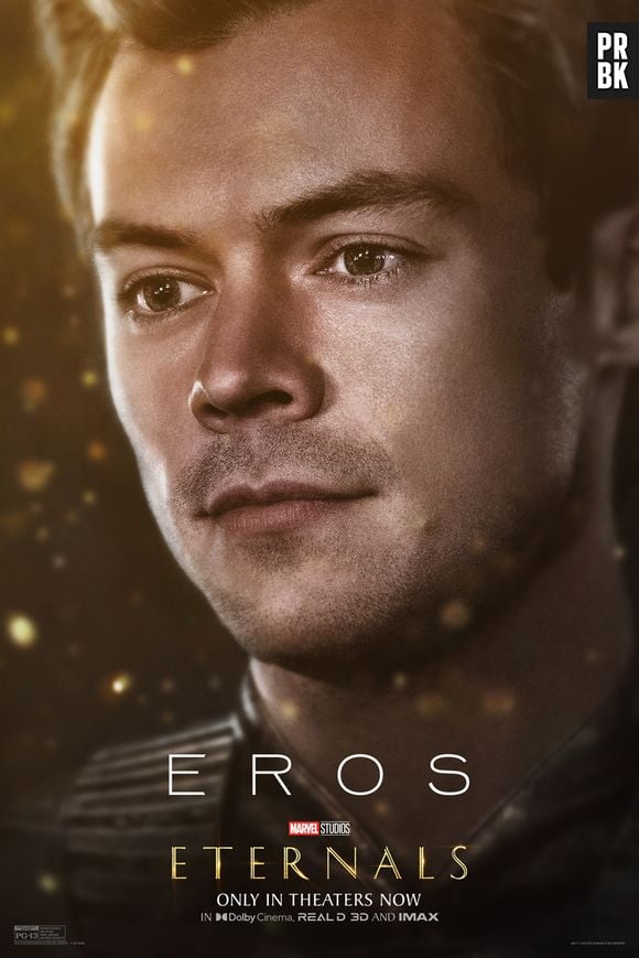 "Eternos": Eros, personagem de Harry Styles, apareceria numa cena inicial que foi cortada do filme