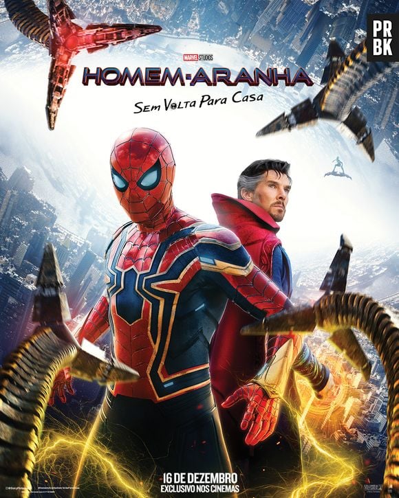 "Homem-Aranha: Sem Volta Para Casa" conta com Tom Holland, Tobey Maguire e Andrew Garfield