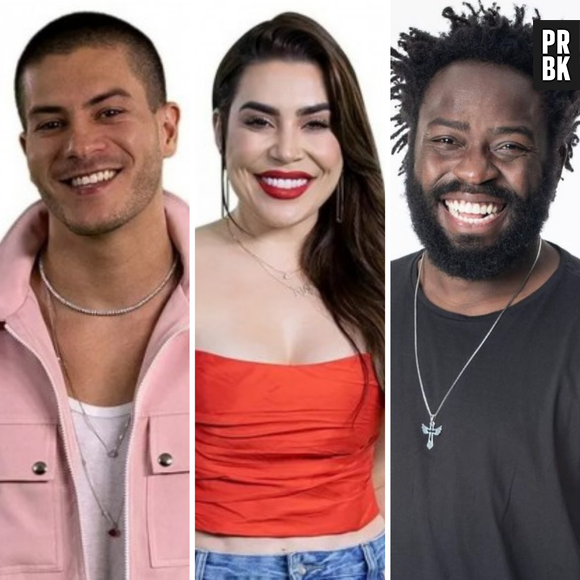 "BBB22": Arthur, Naiara ou Douglas, quem deve sair no paredão?