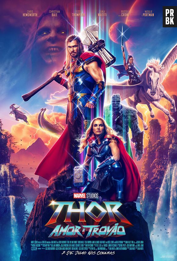 "Thor 4": trailer tem reencontro com Jane, aparição de Gorr e nudes