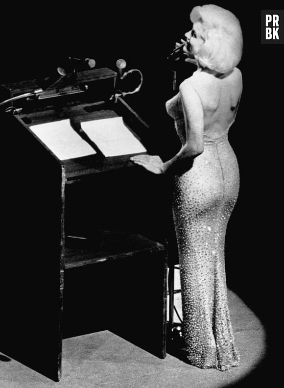 Marilyn Monroe usou vestido em 1962, meses antes de morrer