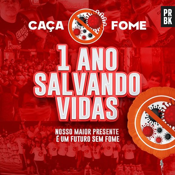 O Instituto Caça Fome identifica os casos mais urgentes de quem está passando fome e prioriza as doações para essas pessoas