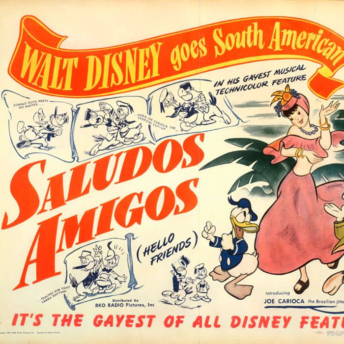 Zé Carioca apresentou o Brasil ao Pato Donald no filme &quot;Alô, Amigos&quot;, de 1942