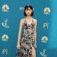 Jung Ho-yeon, de "Round 6", foi com um modelito da  Louis Vuitton para o  Emmy 2022
