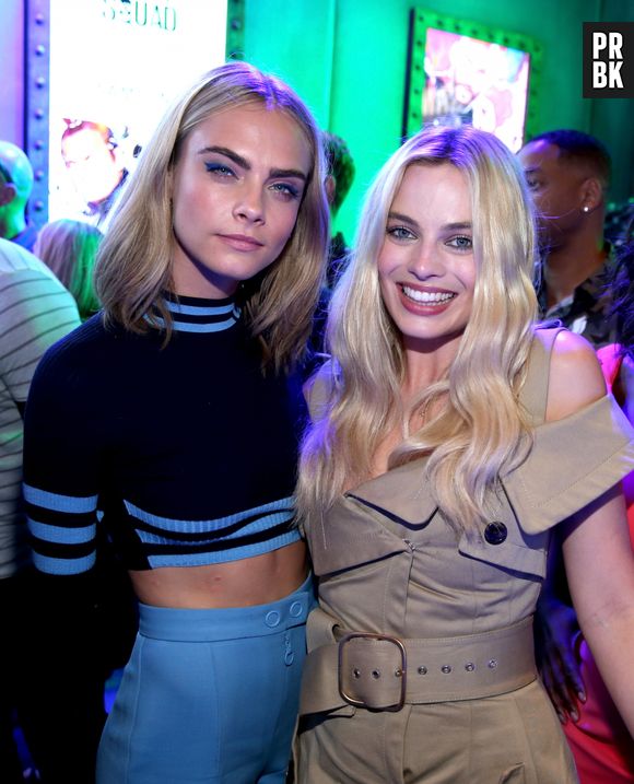 Cara Delevingne contou com o apoio de Margot Robbie na recuperação