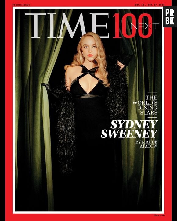 Capa da Time 100 Next com Sidney Sweeney